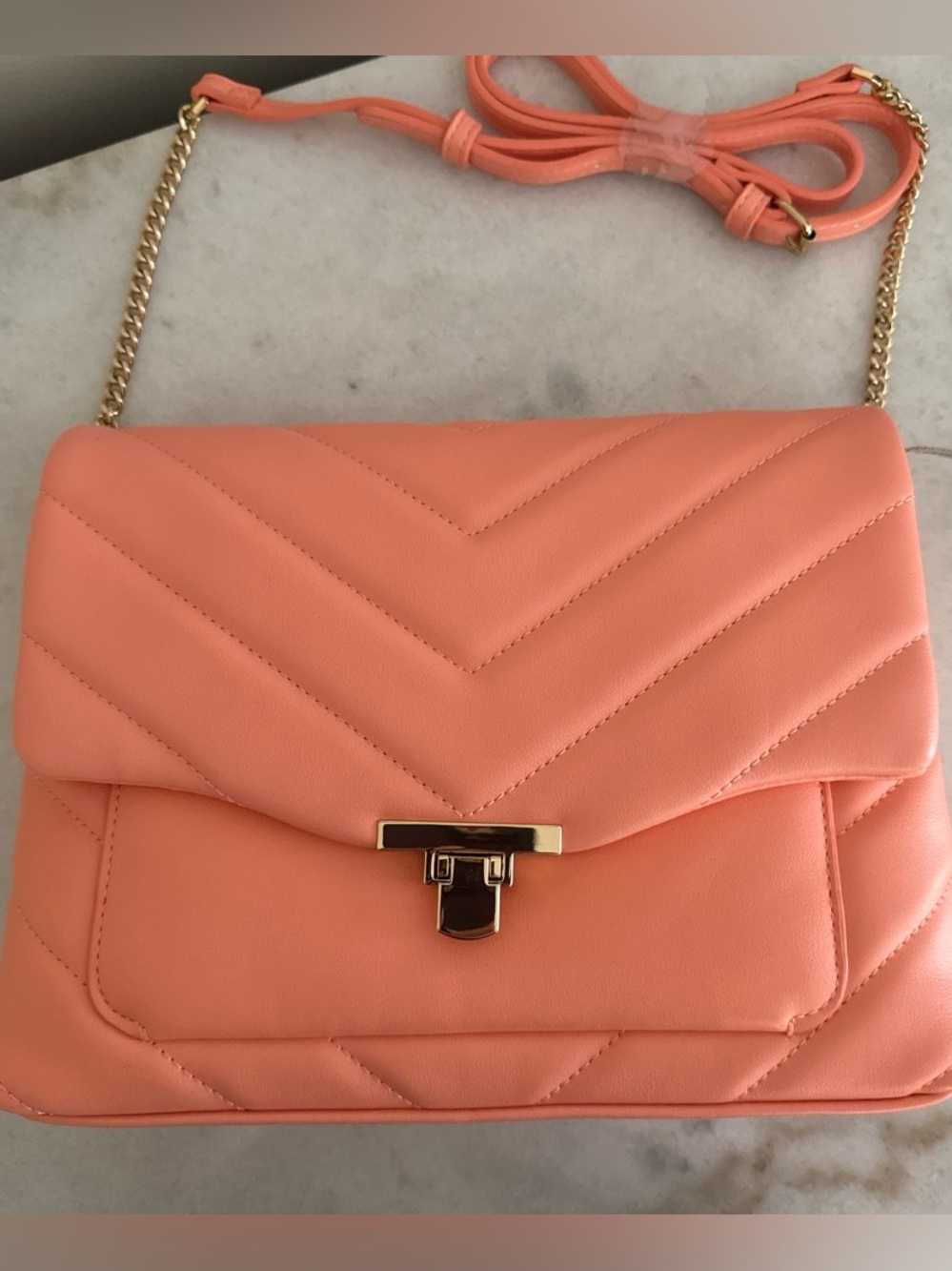 A New Day coral purse